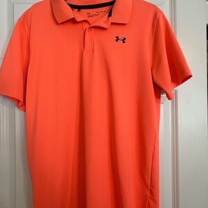 Under Armour Boy’s Orange Polo Shirt